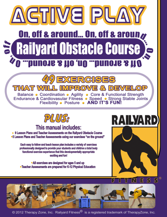 Active Start Training 49 Exercises & Active-Play Youth Training Manual – Railyard Fitness