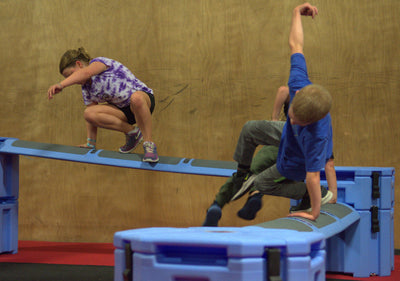 Parkour For Kids Course and training package - Railyard Fitness Obstacle Course